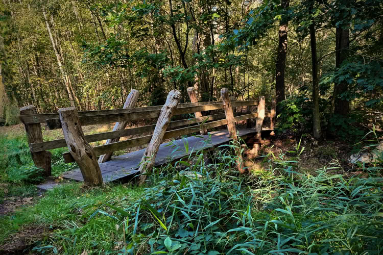 fraai bruggetje over de Rosep